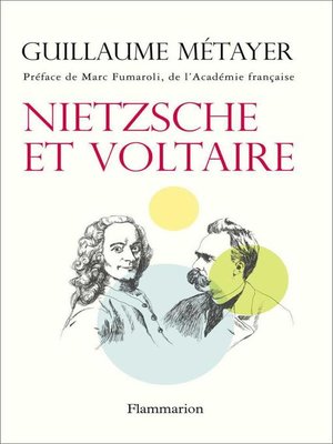 cover image of Nietzsche et Voltaire